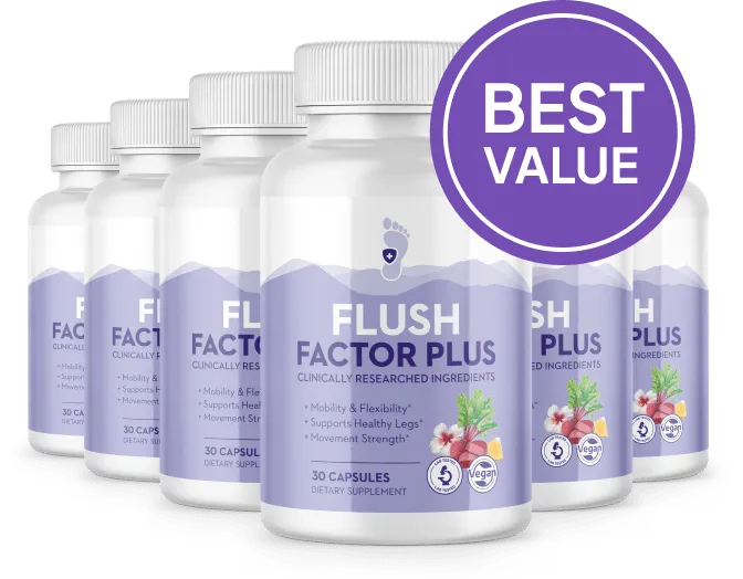 Flush Factor Plus 6 Bottles